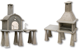 Posibilidad de acoplar mesa adicional de 85x85cms. También con fregadero